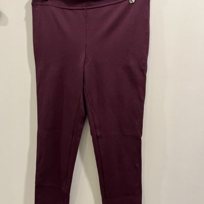 Calvin Klein Women’s Plum Dress Leggings Size M